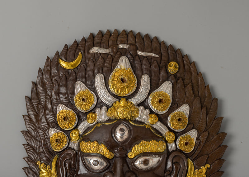 Bhairav Mask | Fierce Guardian of Protection