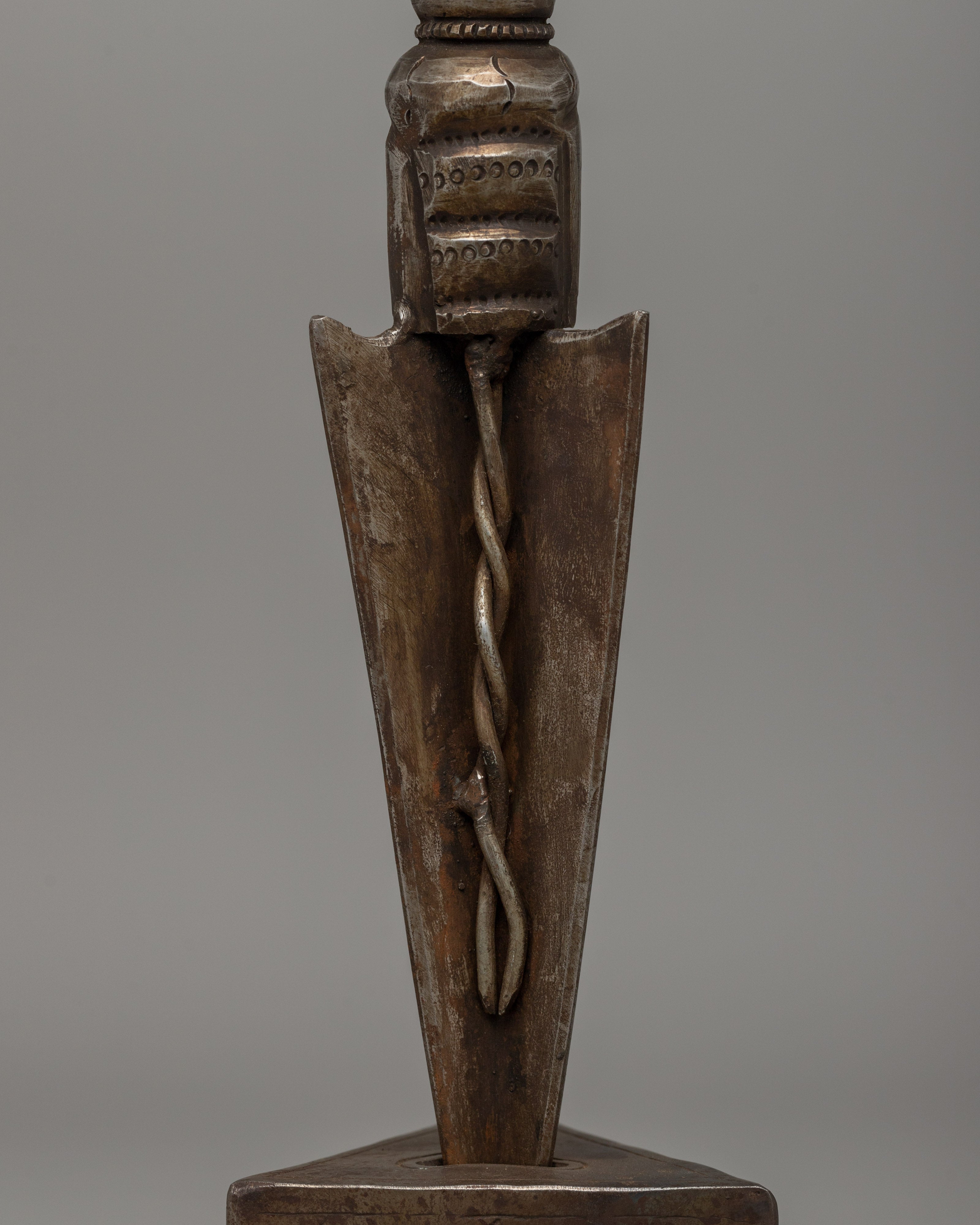 Phurba with A Three Pointed Weapon | A Powerful Tibetan Ritual Weapon