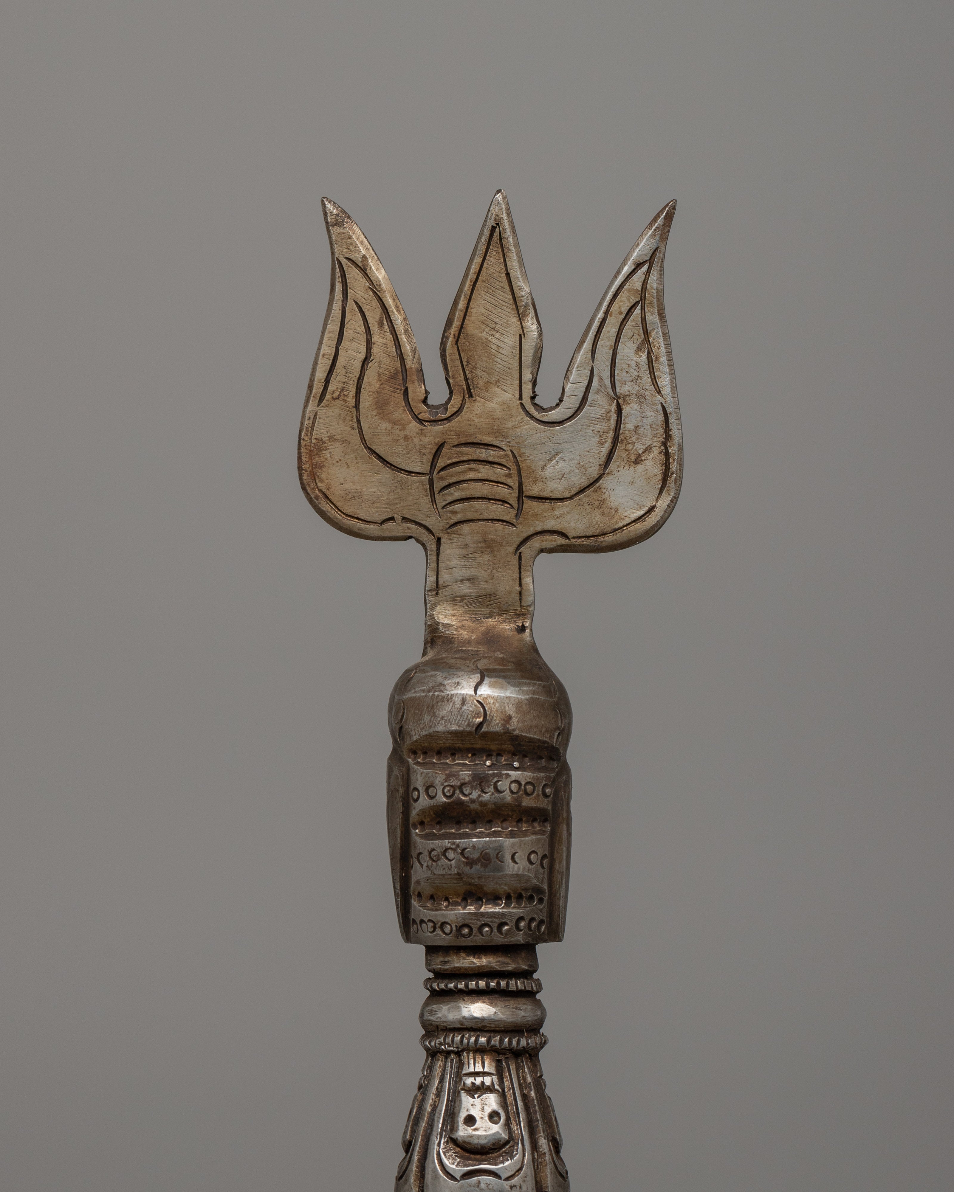 Phurba with A Three Pointed Weapon | A Powerful Tibetan Ritual Weapon