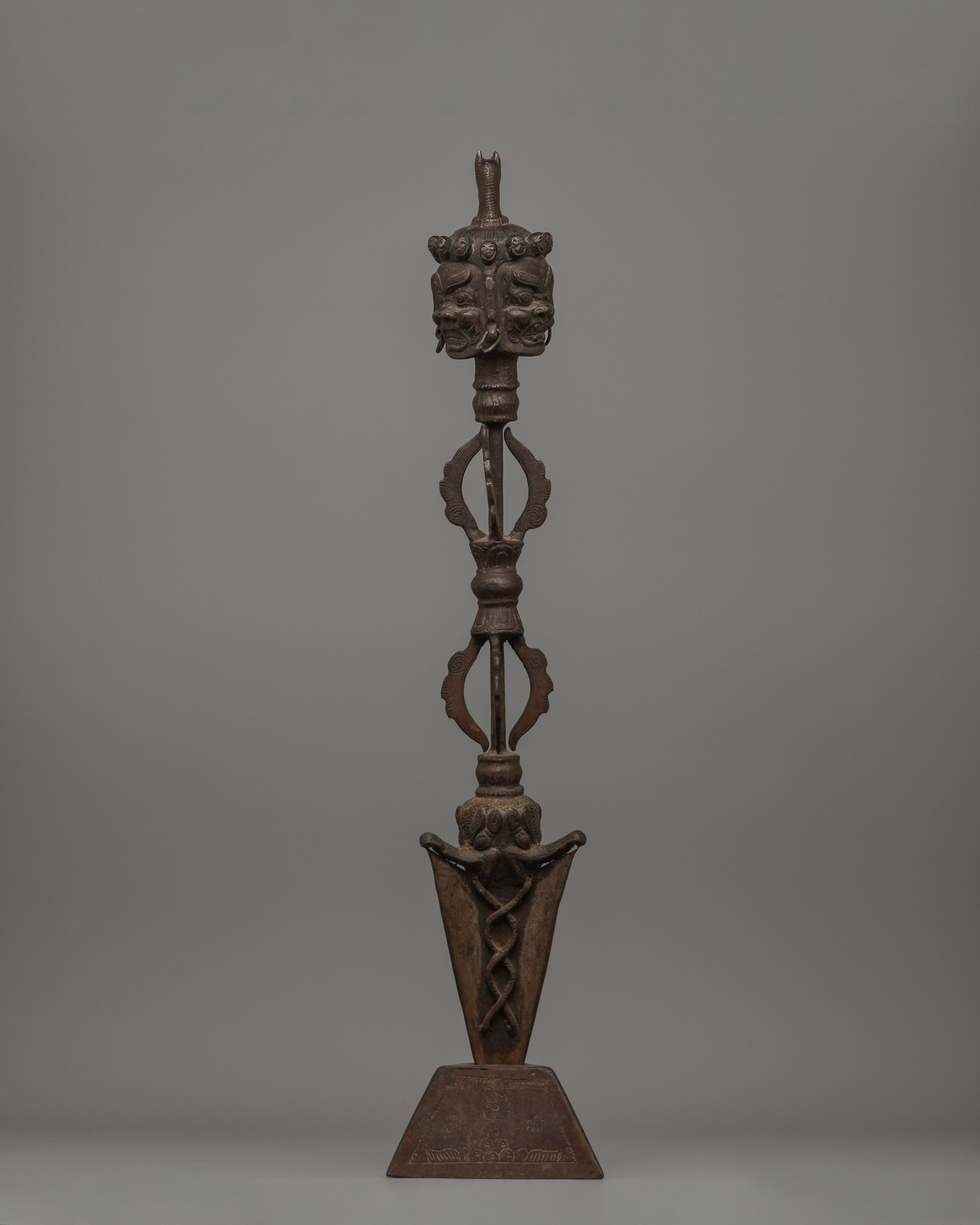 Buddhist Ritual Phurba | Hayagriva Dagger for Altar