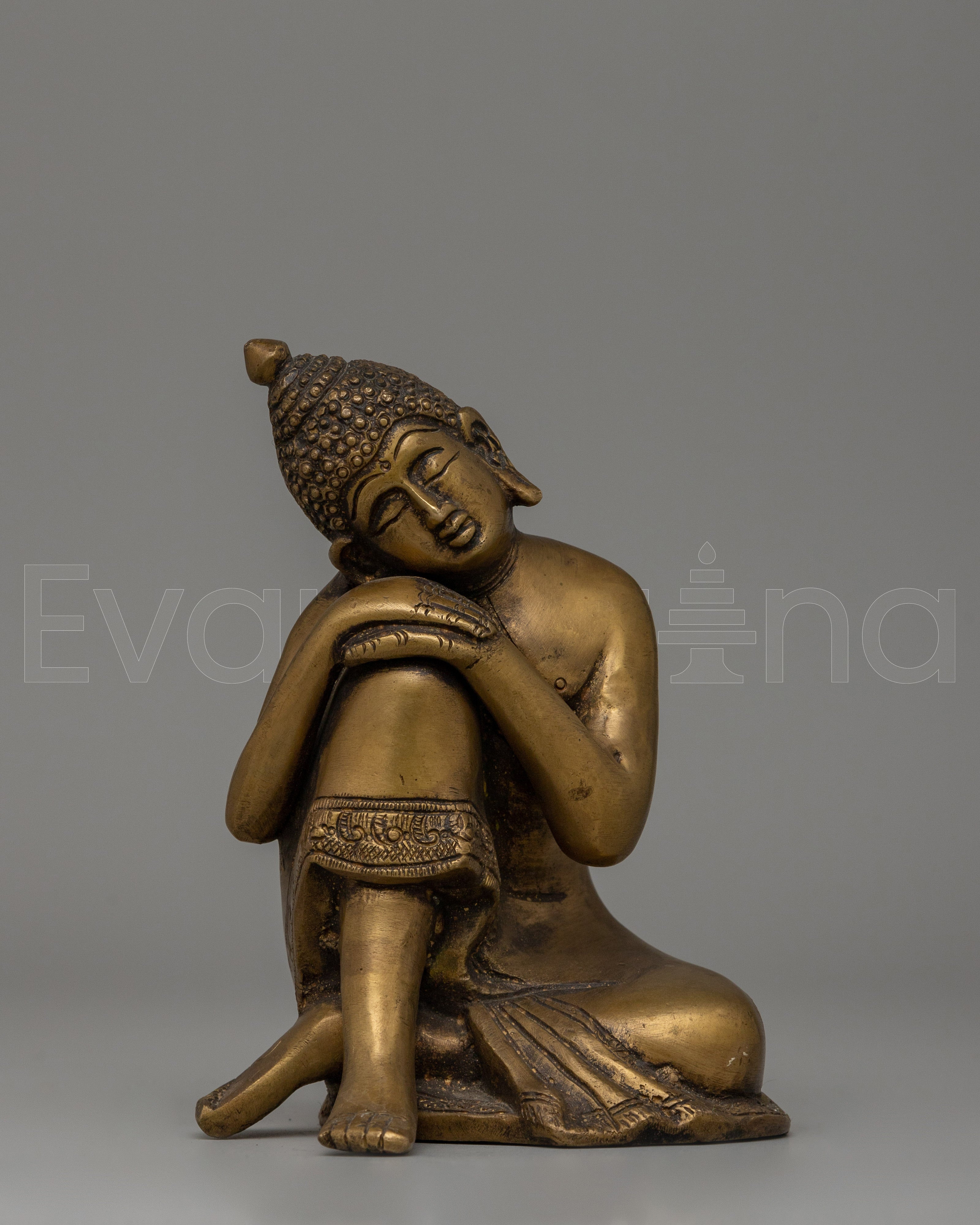Traditional Himalayan Shakyamuni Buddha Statue