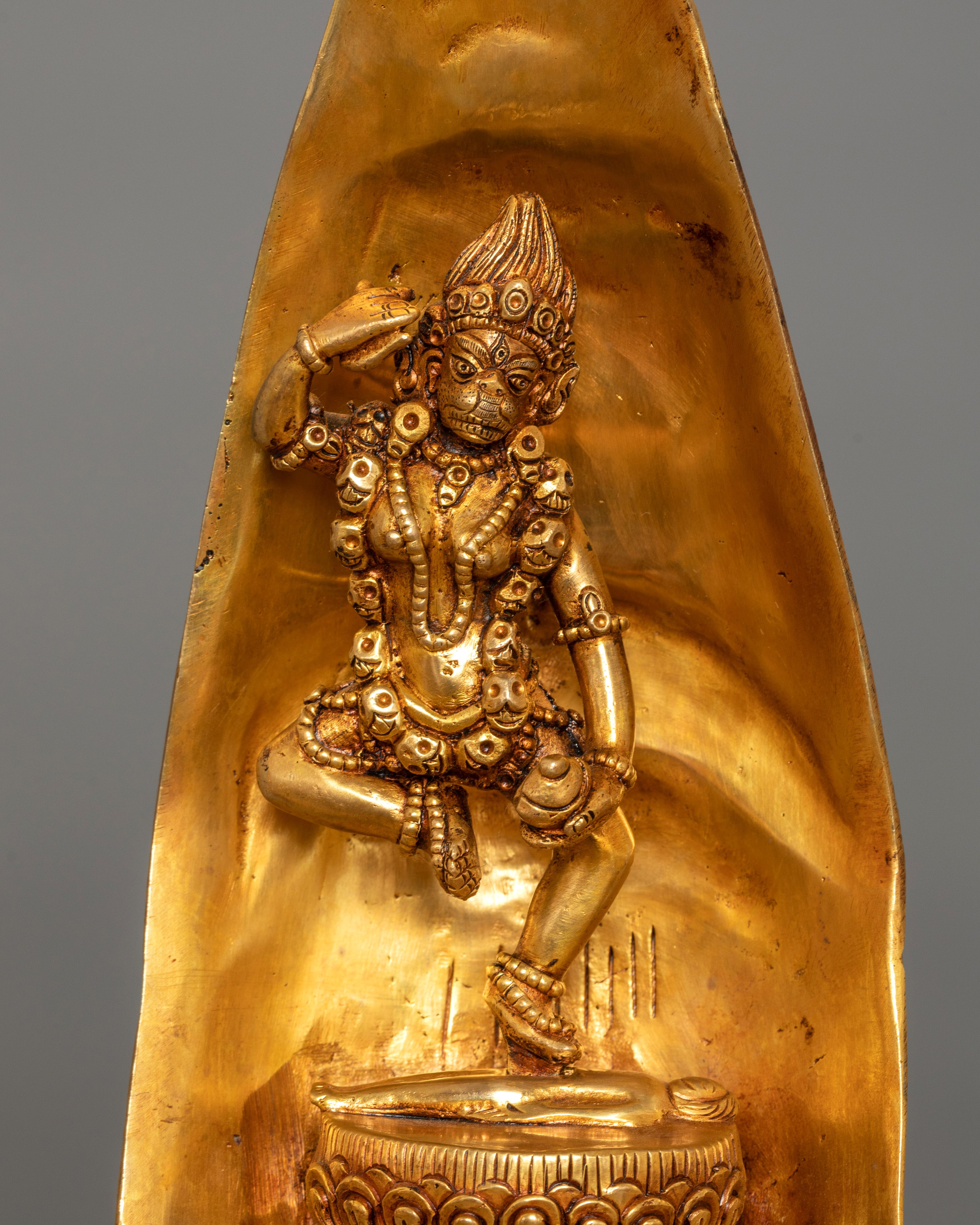 Chakrasamvara's Lotus Mandala Sculpture | Sacred Buddhist Symbol of Purity