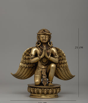 Buddhist Mythical Bird Garuda Statue | Sacred Symbol of Strength & Protection