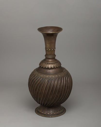 Handcrafted Home Decorative Flower Vase | Timeless Bronze Masterpiece