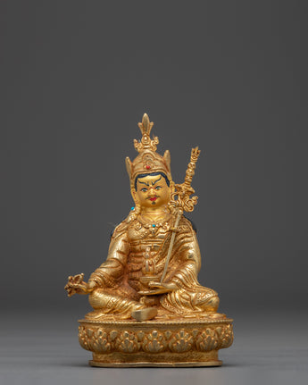 Himalayan Golden Guru Rinpoche Art