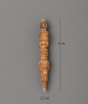 Hand-carved Tantric Ritual Dagger Phurba | Sacred Buddhist Tool
