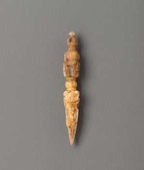 Hand-carved Buffalo Bone Phurba
