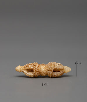 Hand-made Buffalo Bone Vajra | Symbol of Enlightenment & Energy