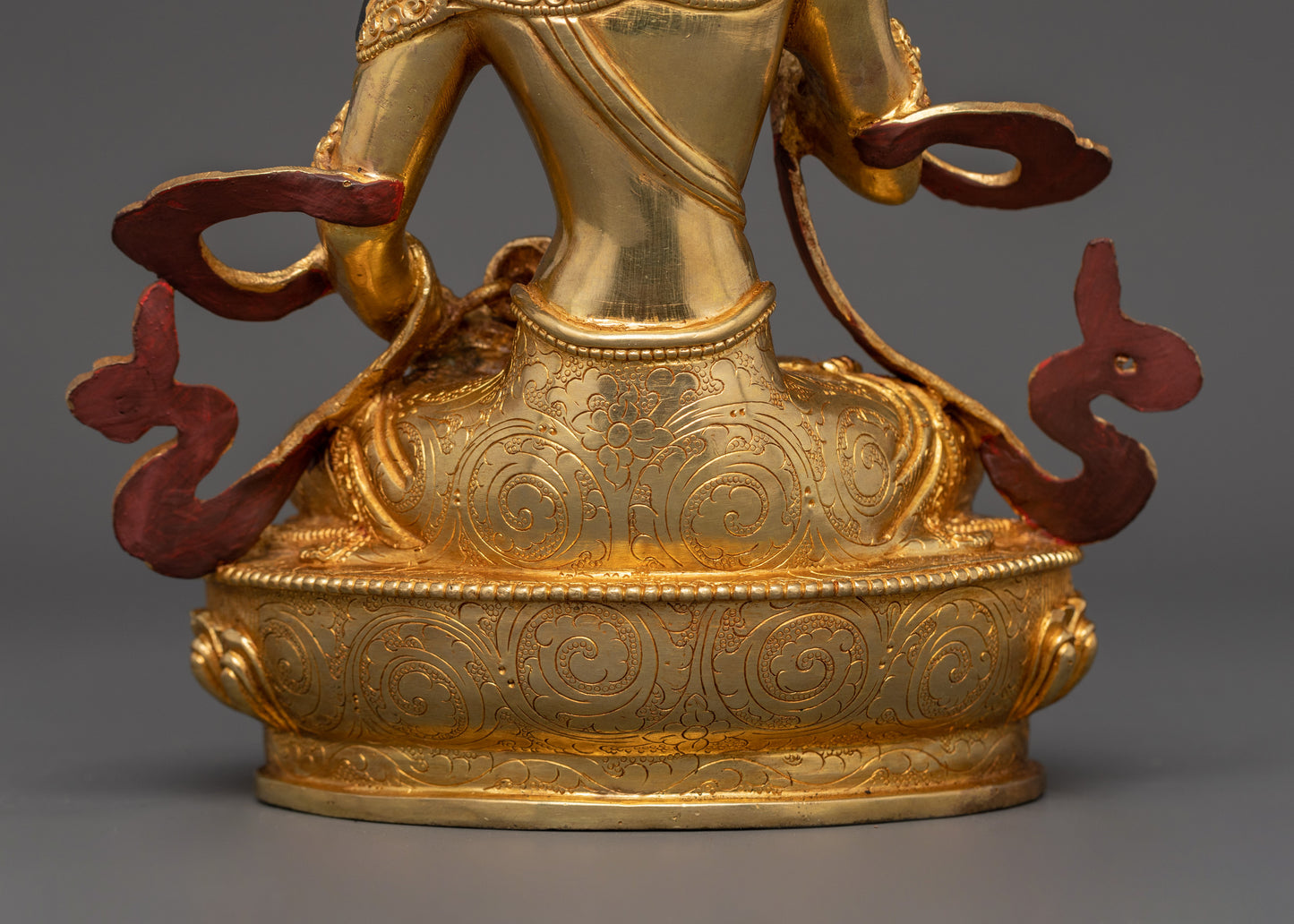 Gold-Plated Vajrasattva Statue | Symbol of Purification & Enlightenment