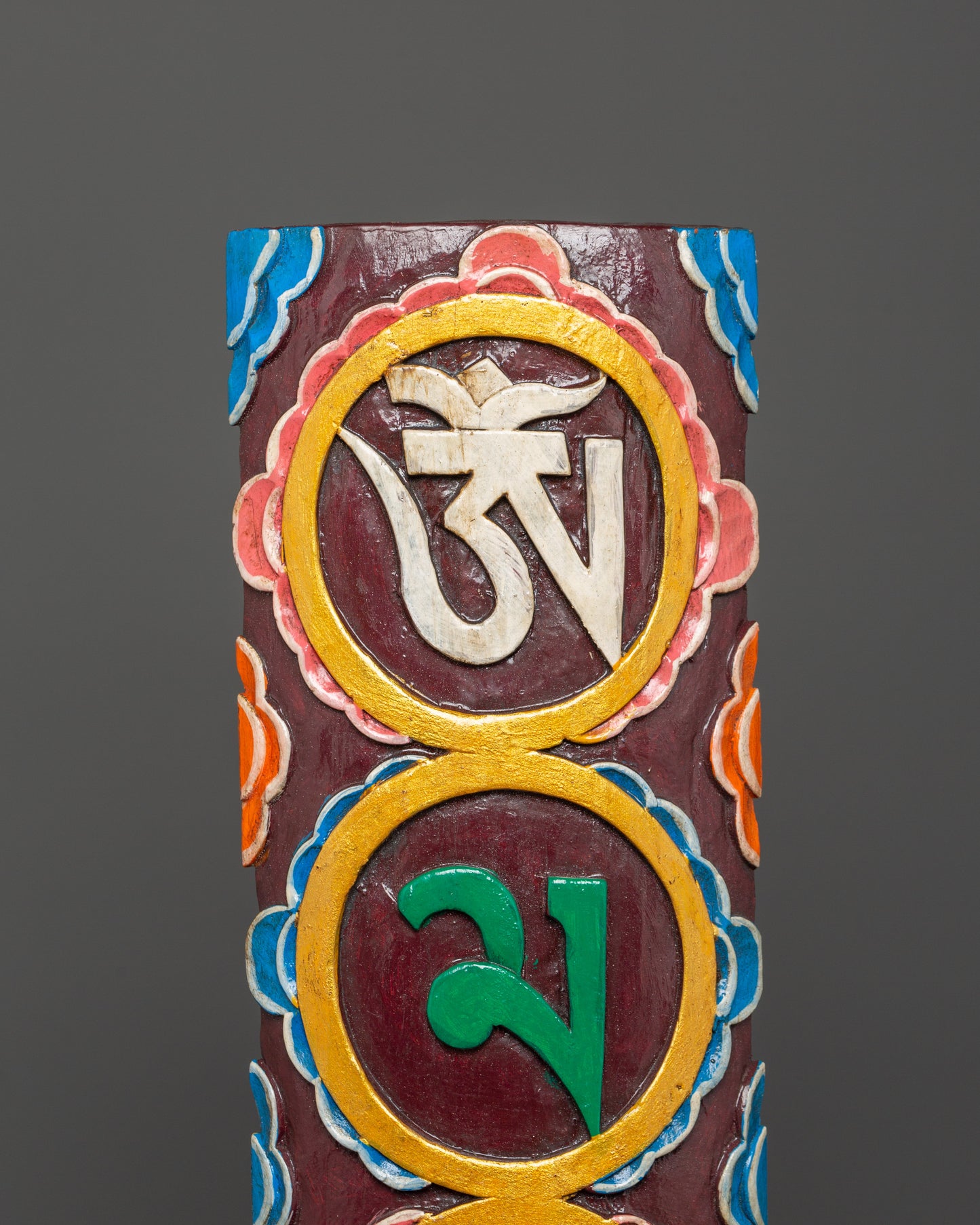 Wooden Mantra Decor | Sacred Spiritual Wall Art