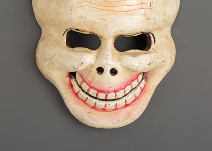 Citipati Wooden Mask | Tibetan Guardian Skull Mask