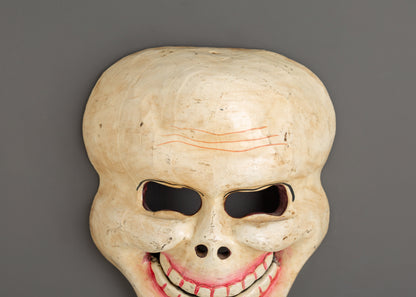 Citipati Wooden Mask | Tibetan Guardian Skull Mask