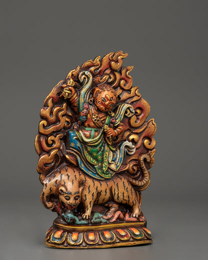 Dorje Drollo Wall Hanging | Tibetan Buddhist Protector Deity