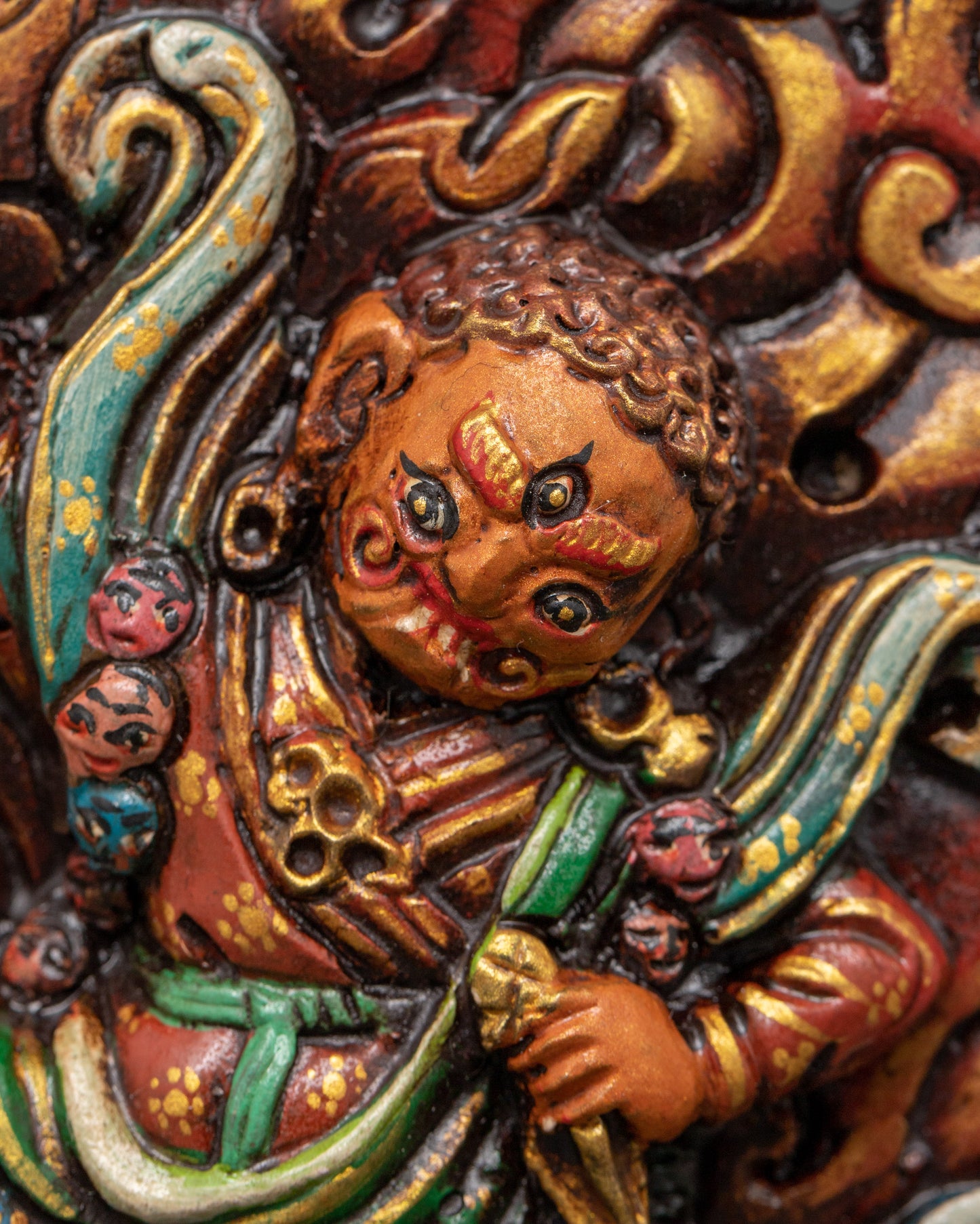 Dorje Drollo Wall Hanging | Tibetan Buddhist Protector Deity