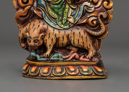 Dorje Drollo Wall Hanging | Tibetan Buddhist Protector Deity