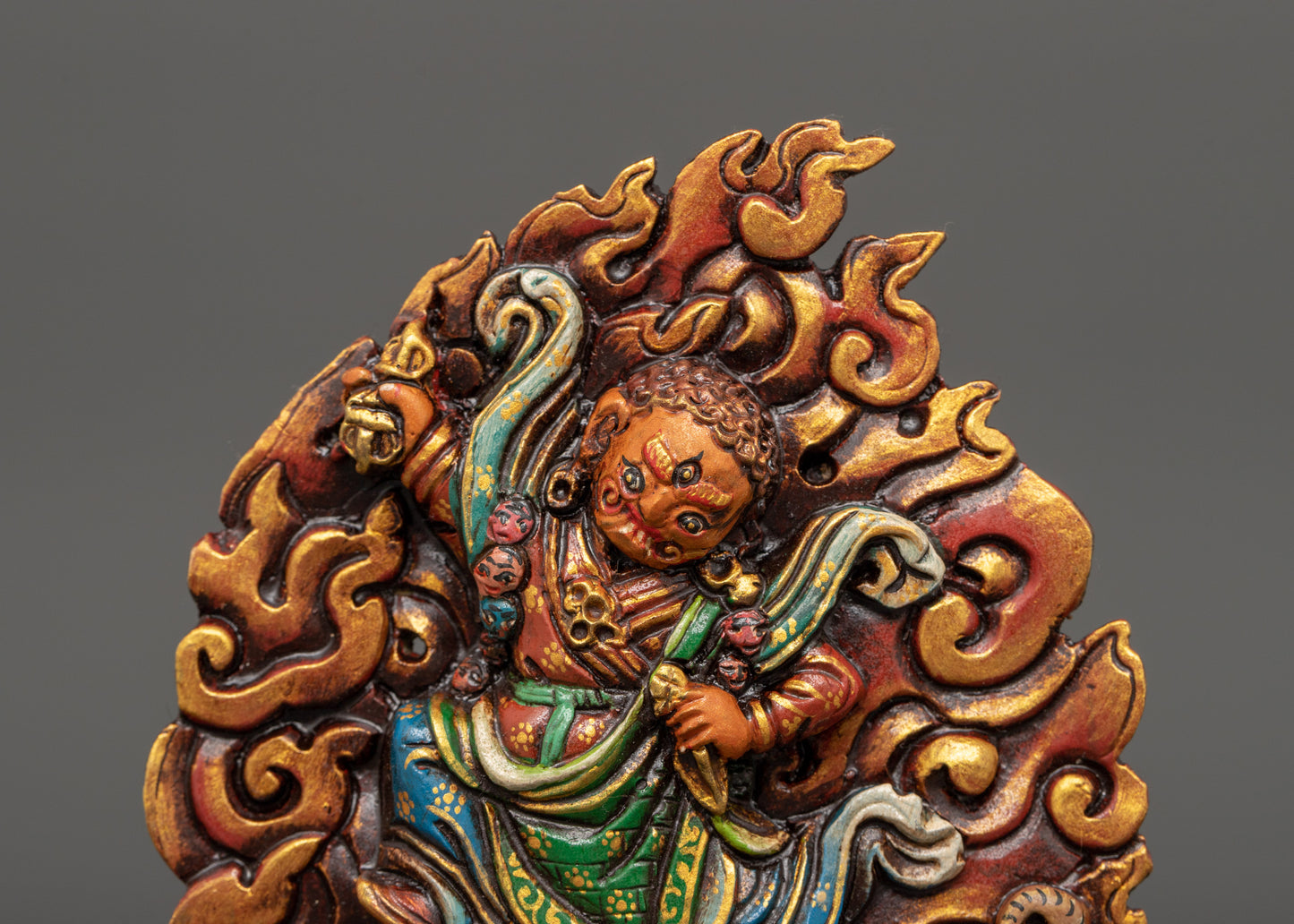 Dorje Drollo Wall Hanging | Tibetan Buddhist Protector Deity