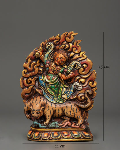 Dorje Drollo Wall Hanging | Tibetan Buddhist Protector Deity