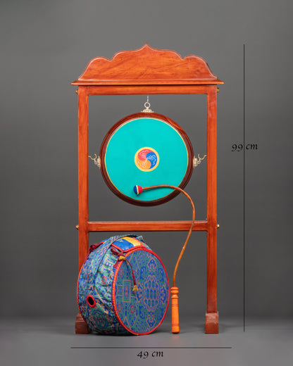 Dhangro Wooden Drum | Shamanic Instrument