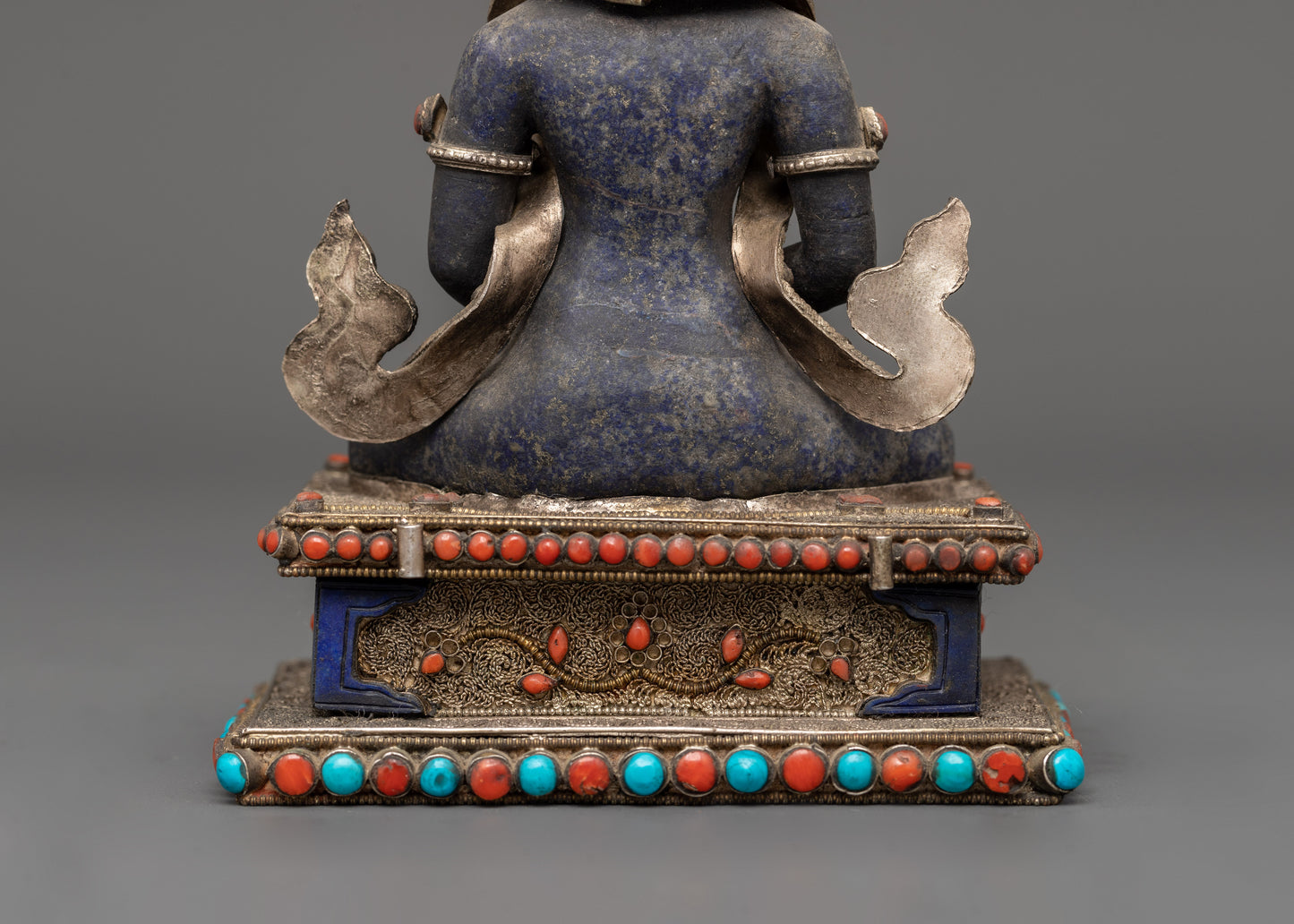 Amitayus Seated in Throne Figure | A Symbol of Longevity