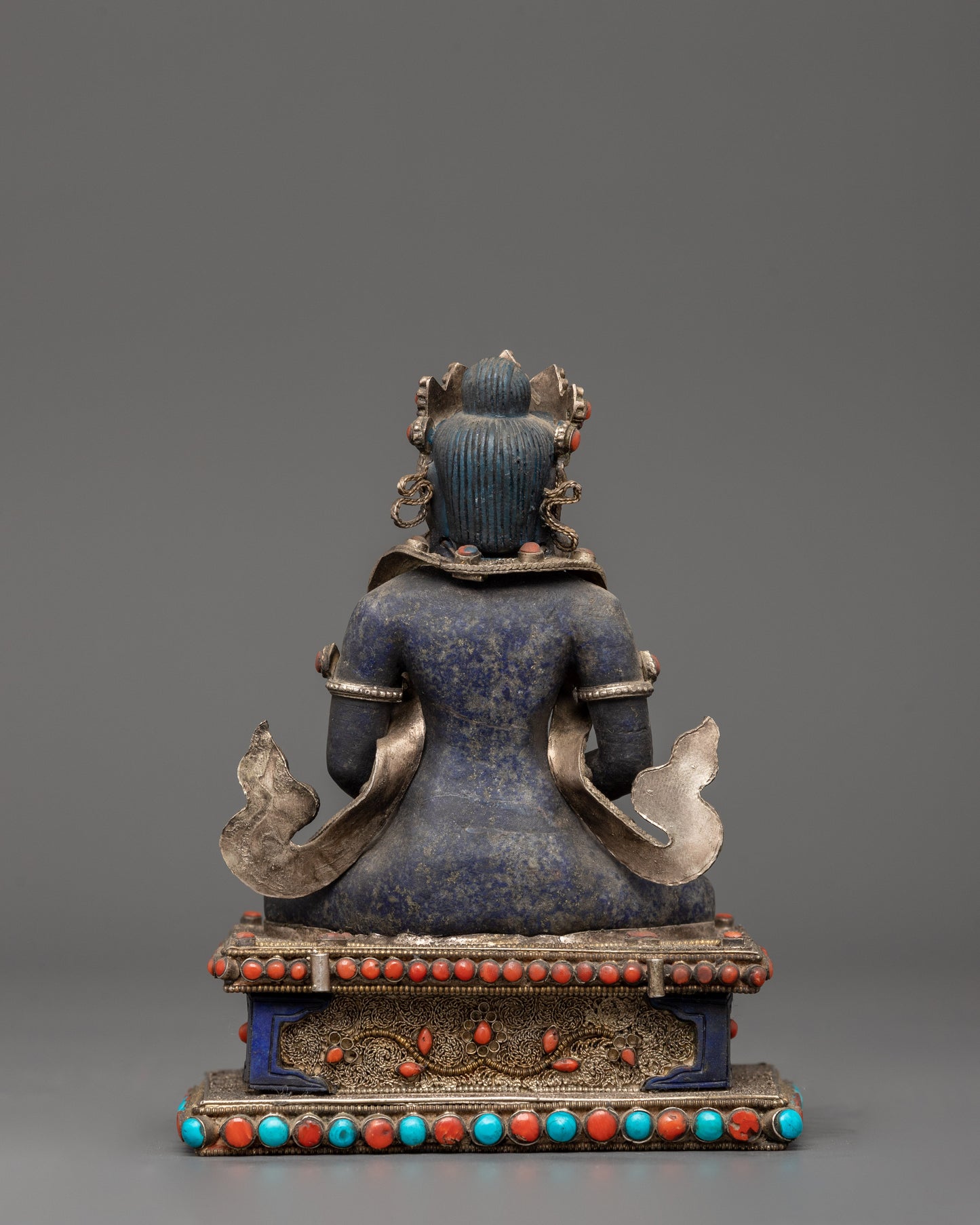 Amitayus Seated in Throne Figure | A Symbol of Longevity