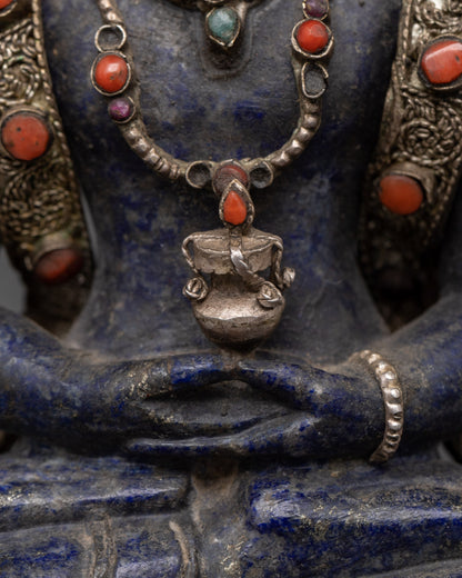 Amitayus Seated in Throne Figure | A Symbol of Longevity