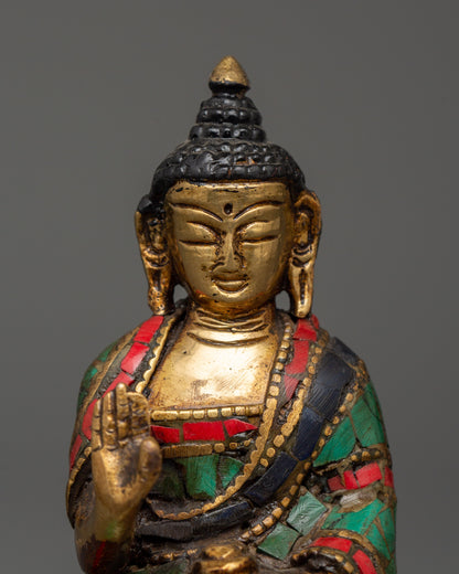 Handcrafted Amoghasiddhi Buddha | Perfect for Altars & Meditation