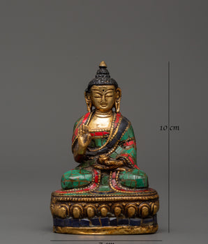 Handcrafted Amoghasiddhi Buddha | Perfect for Altars & Meditation