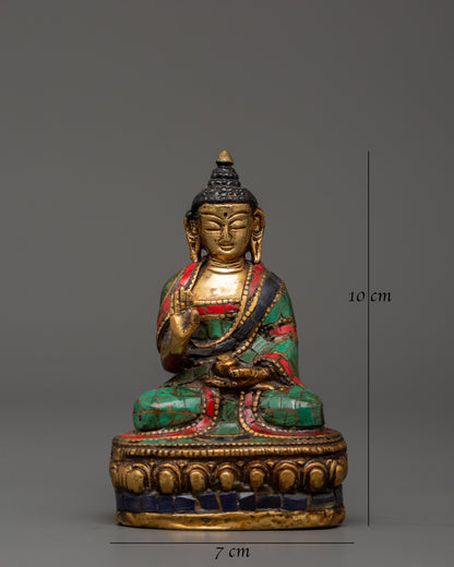 Handcrafted Amoghasiddhi Buddha | Perfect for Altars & Meditation