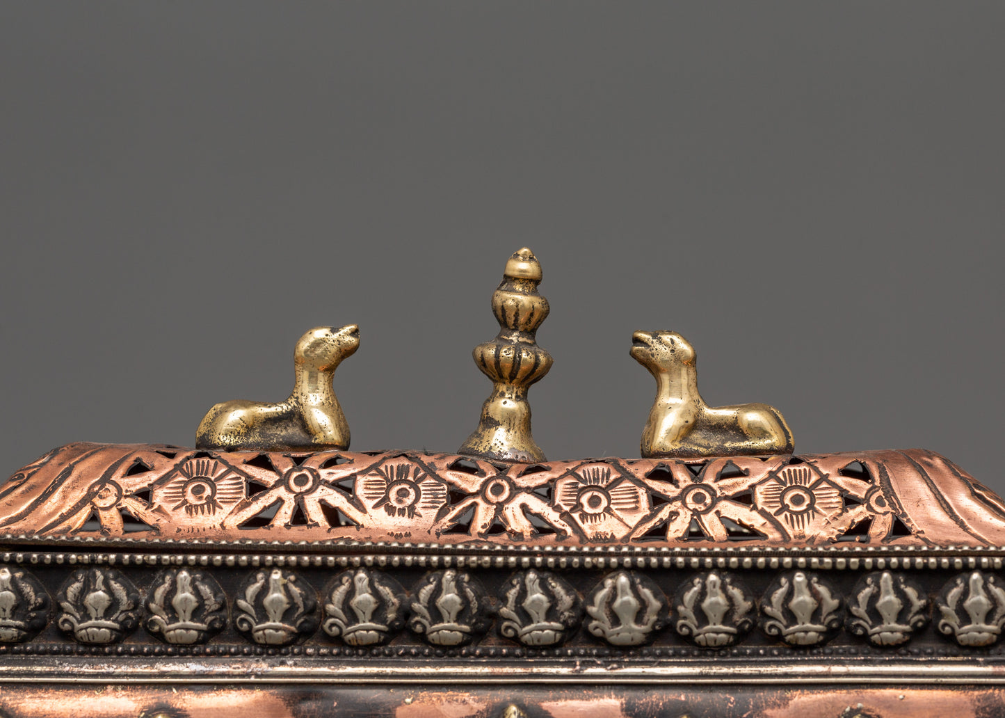 Beautiful Tibetan Incense Burner | Buddhist Prayer Box