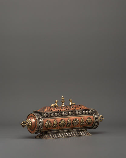 Beautiful Tibetan Incense Burner | Buddhist Prayer Box