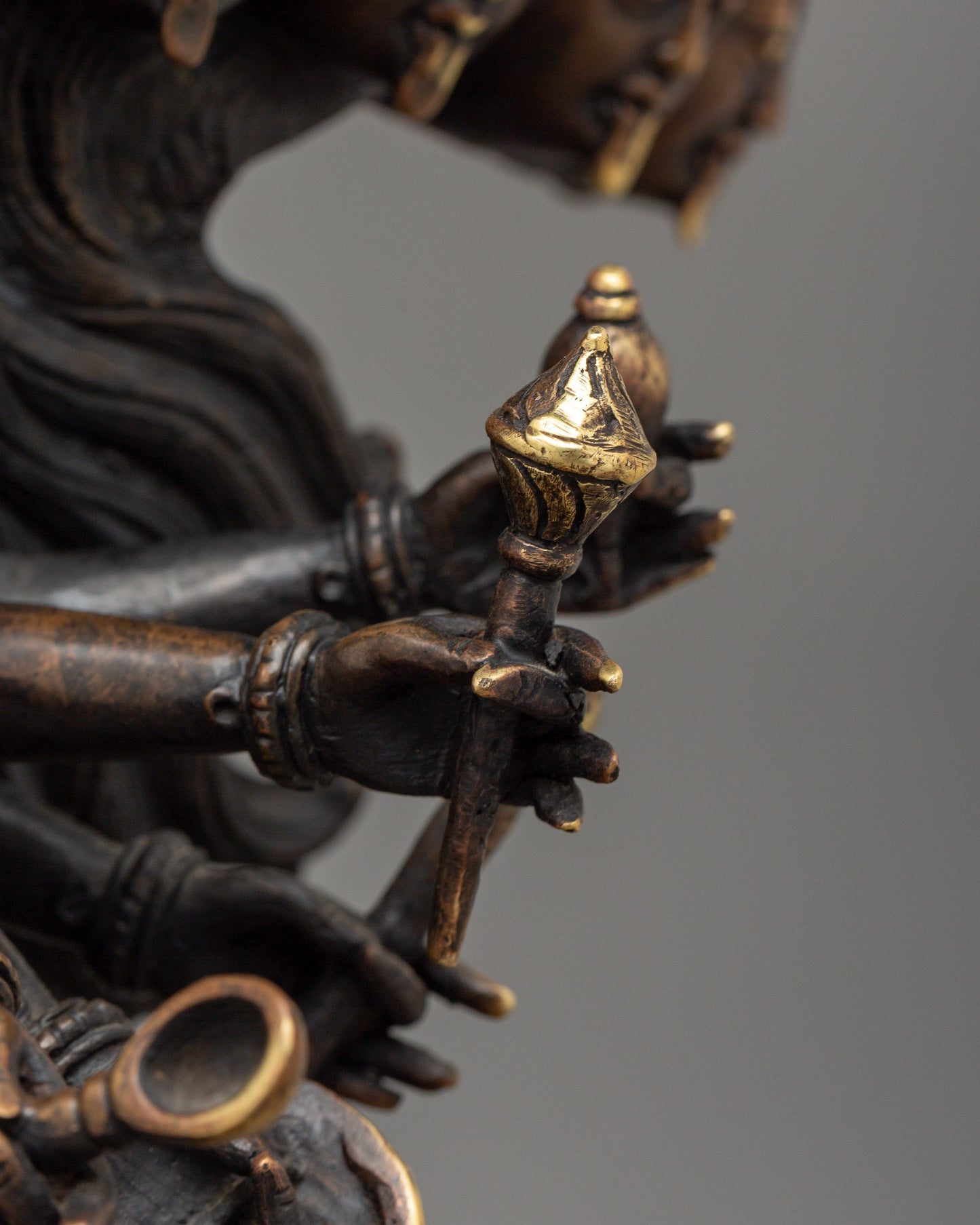 Copper Kali Antique Statue | A Divine Energy Source