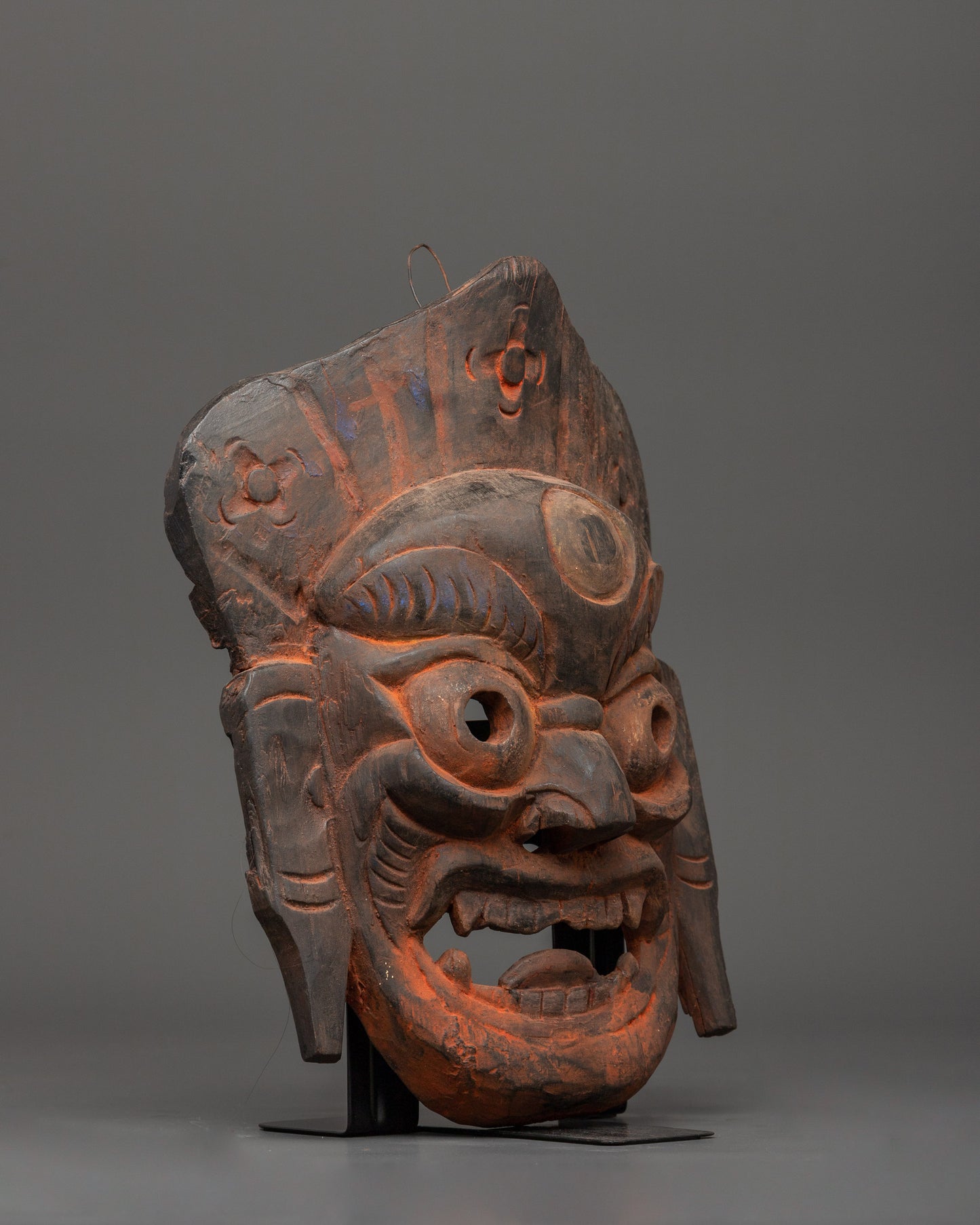 Wooden Handcarved Mask | A Symbol of Art