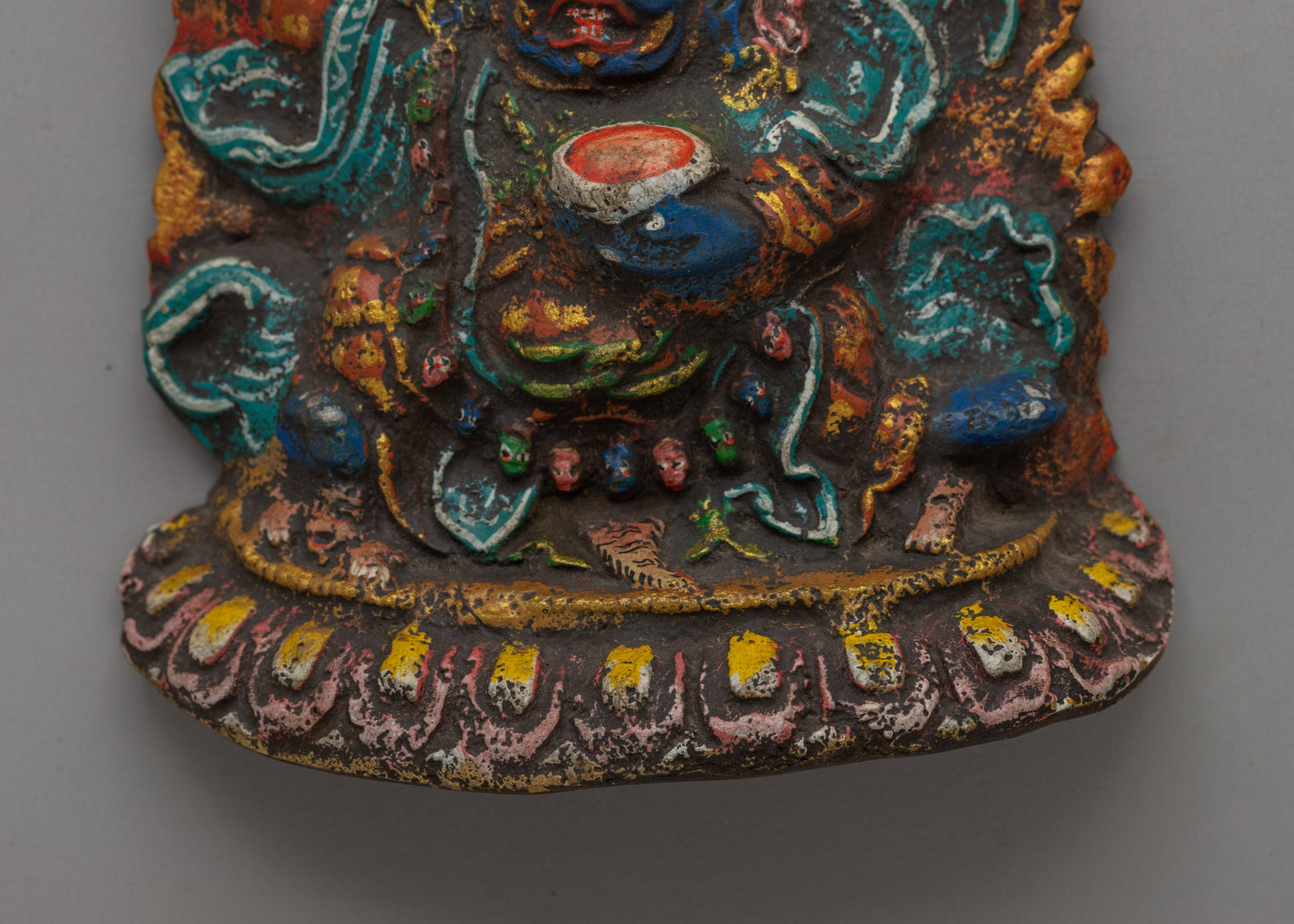 Mahakala Bernakchen Locket | Tibetan Buddhist Protection Amulet