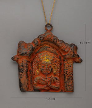 Wrathful Mahakala Locket | Tibetan Buddhist Protection Amulet