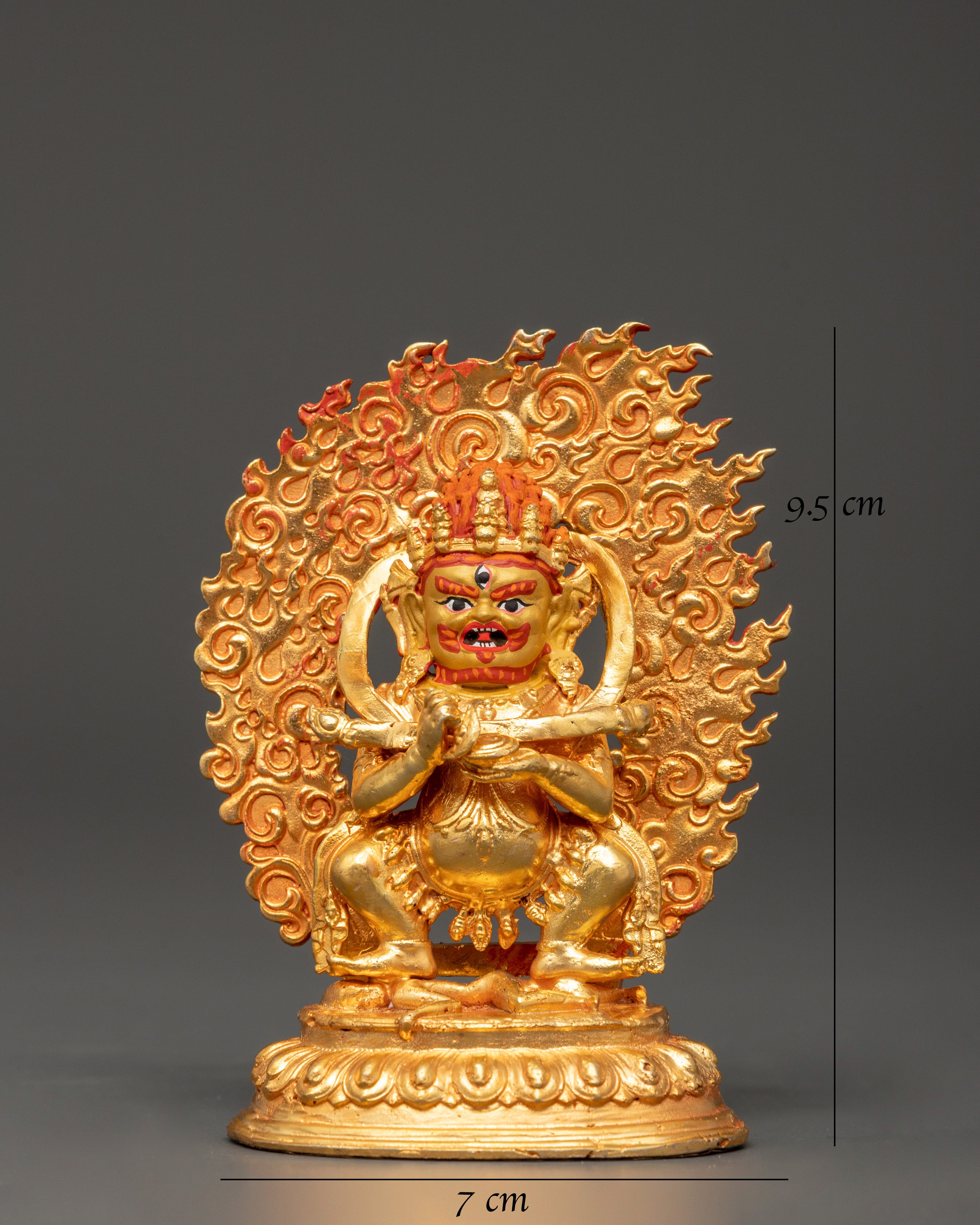 Shakya Mahakala Statue | Handcrafted Spiritual Decor
