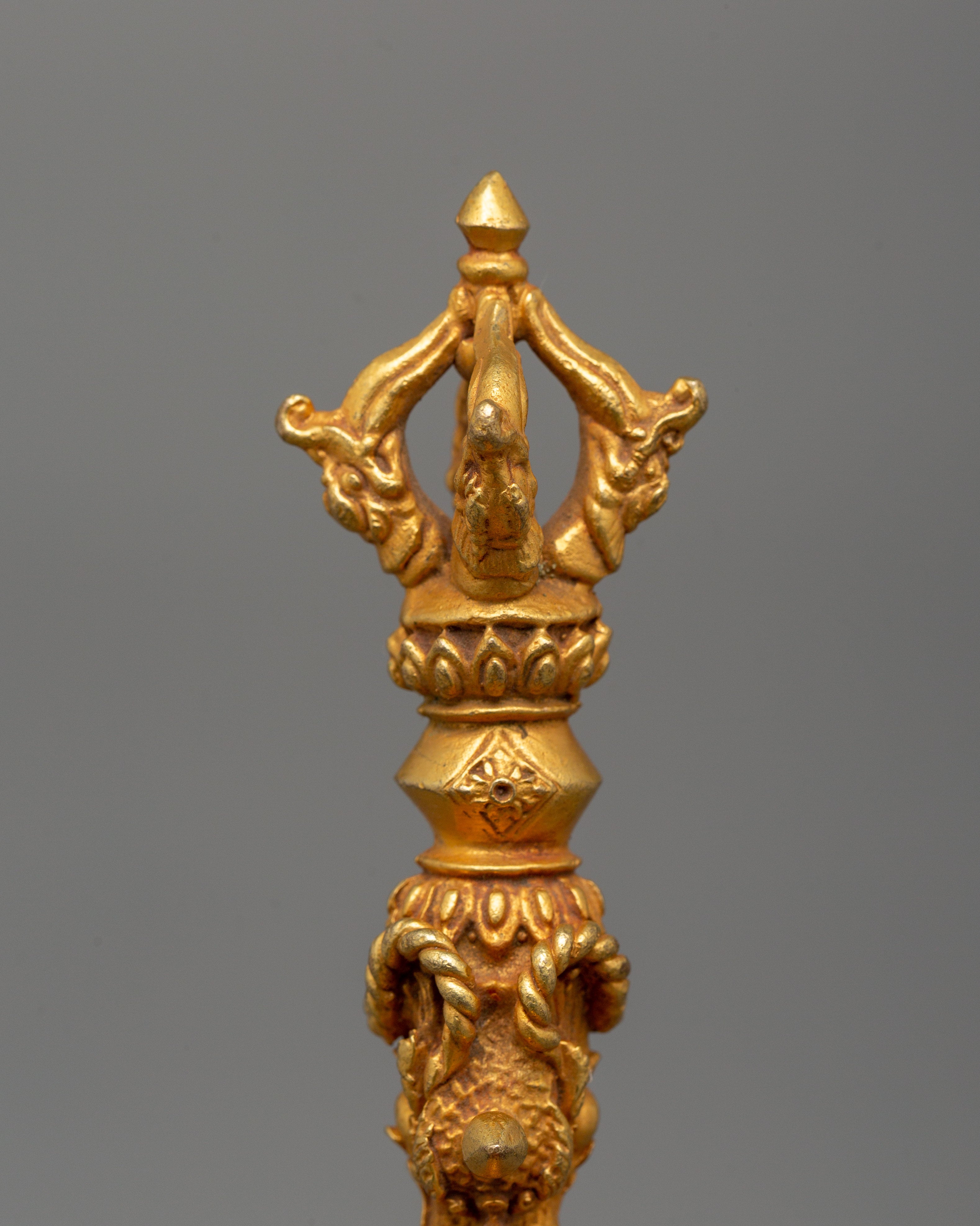 Phurba Three-Sided Peg | Tibetan Ritual Dagger for Spiritual Protection