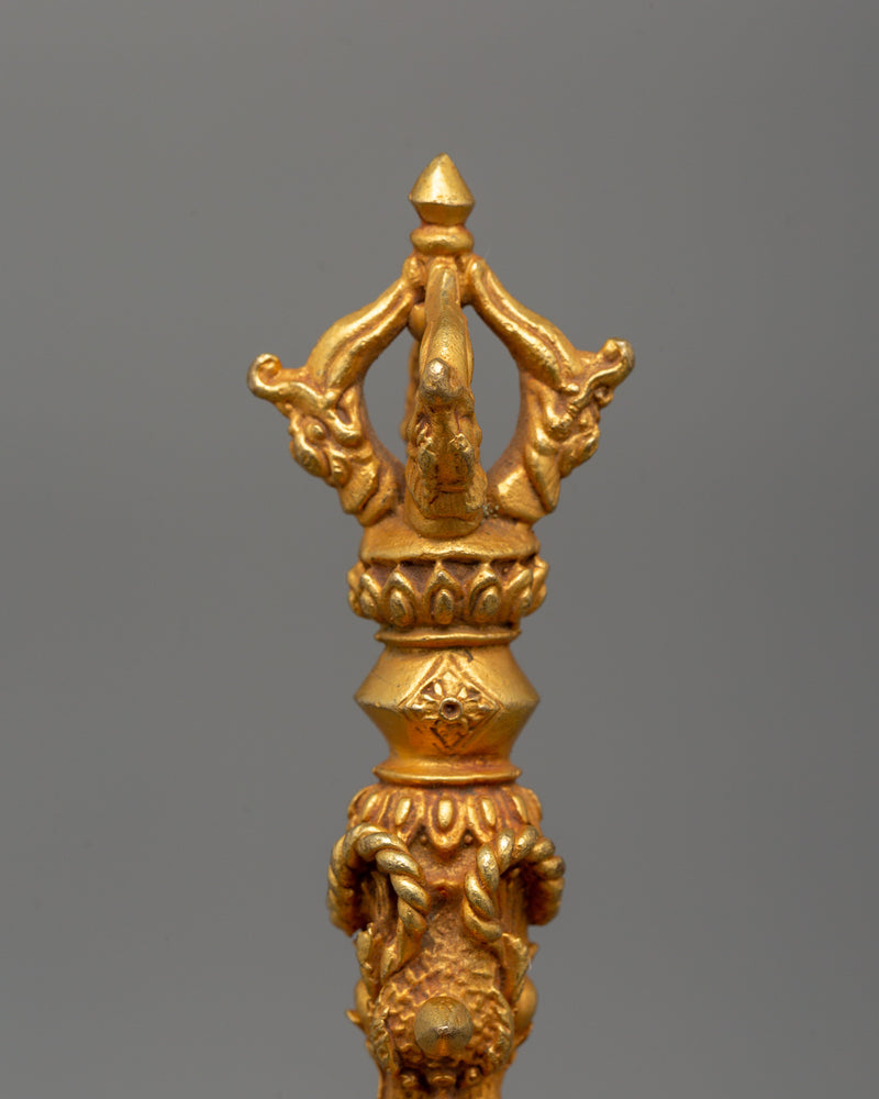 Phurba Three-Sided Peg | Tibetan Ritual Dagger for Spiritual Protection