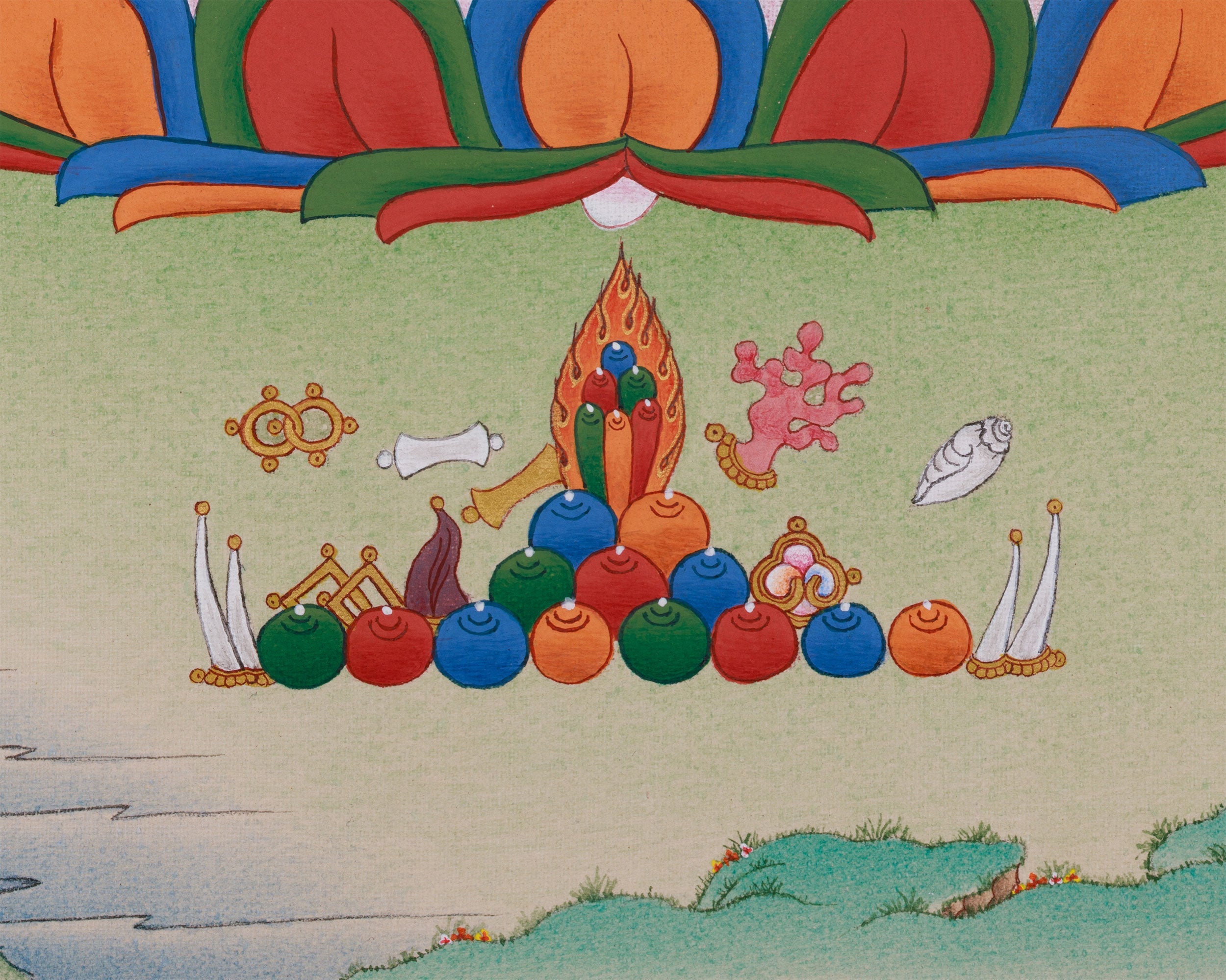 Buddha Vajradhara Painting | Primordial Buddha of Tantric
