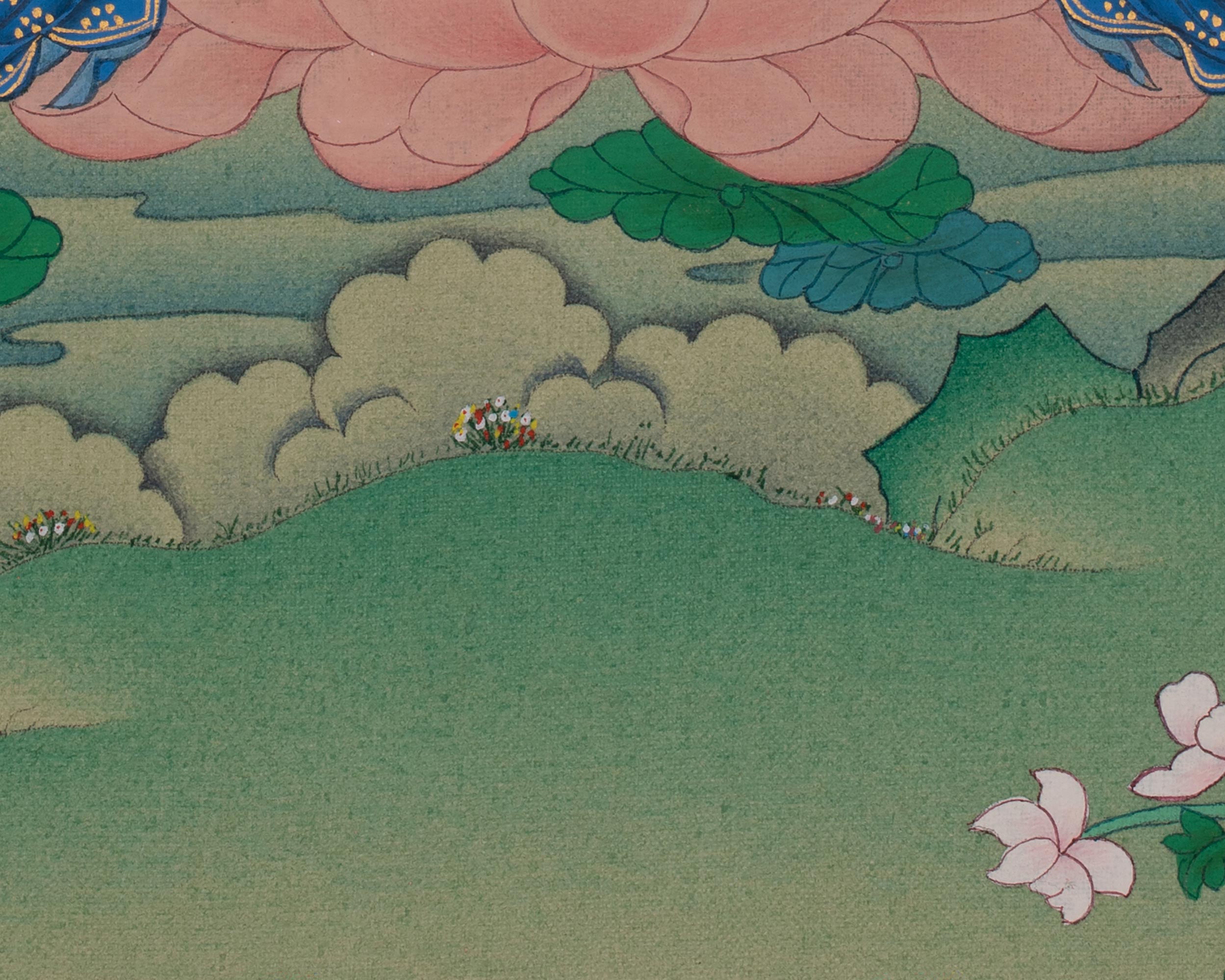 Amitayus Buddha Tibetan Art | Symbolizing Longevity and Wisdom | Infinite Life