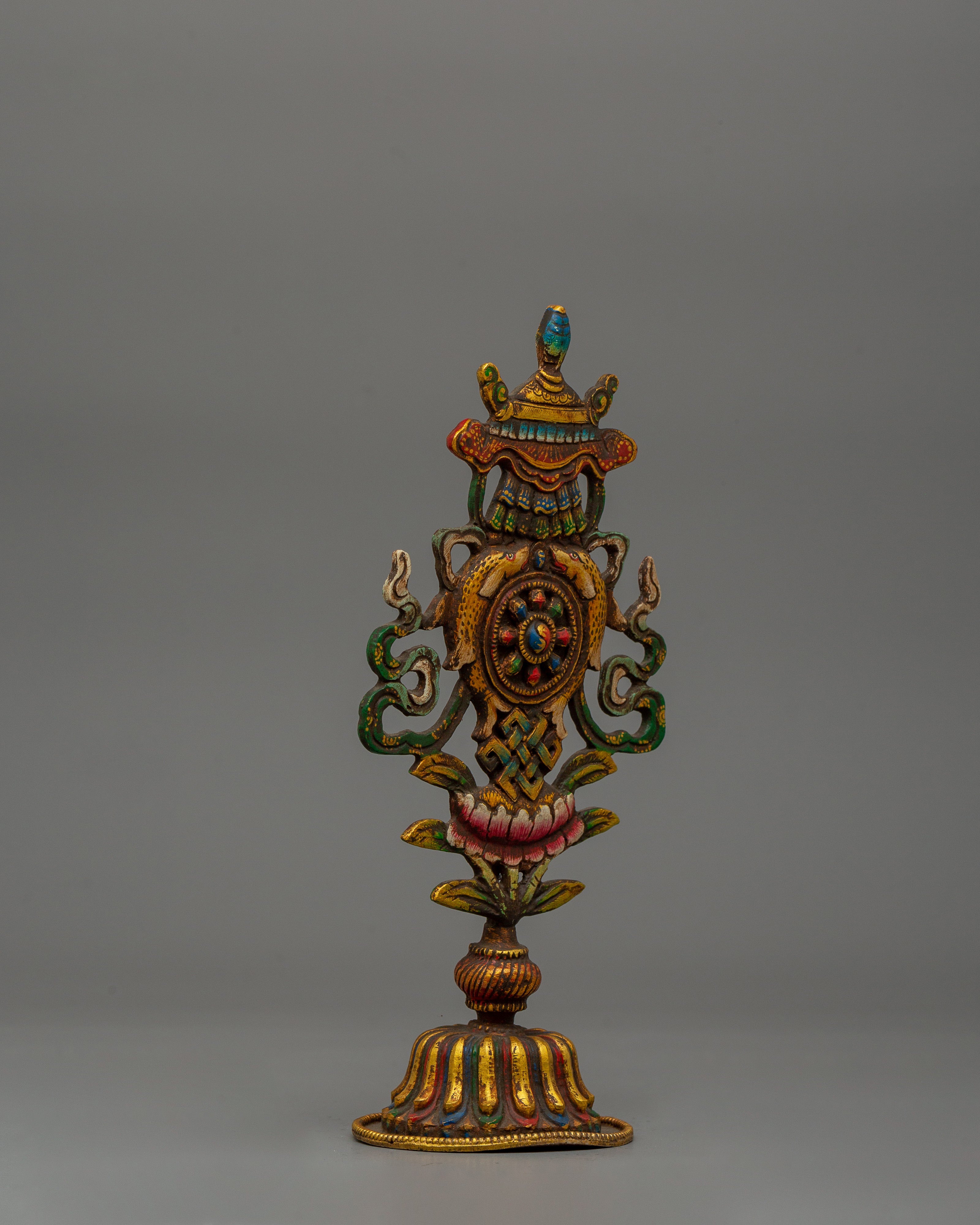 Two Golden Fish Auspicious Symbol | Prosperity and Freedom Crafts
