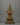 Decorative Stupa with Buddha Figure | Copper Stupa with Gold Plating