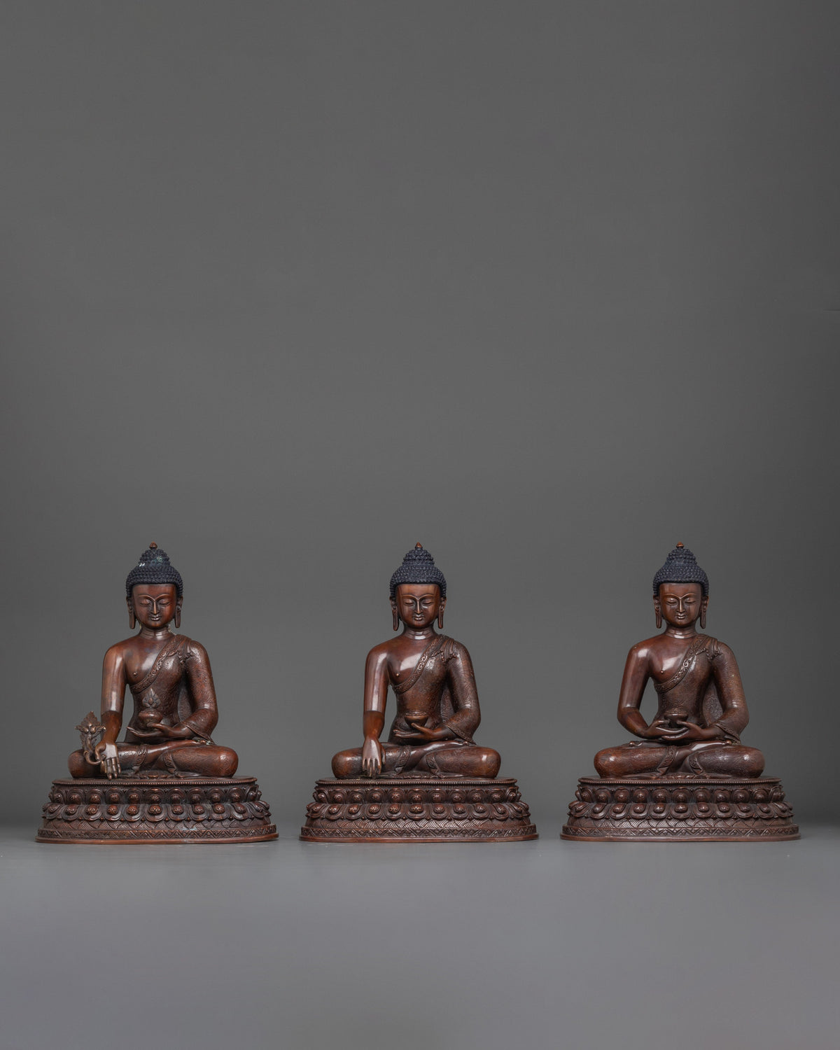 oxidized-three-buddha-set