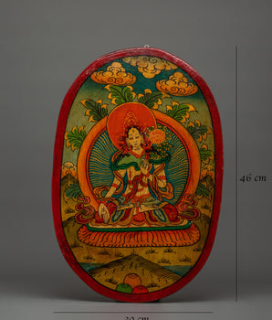 White Tara Wall Hanging | Symbol of Compassion and Healing