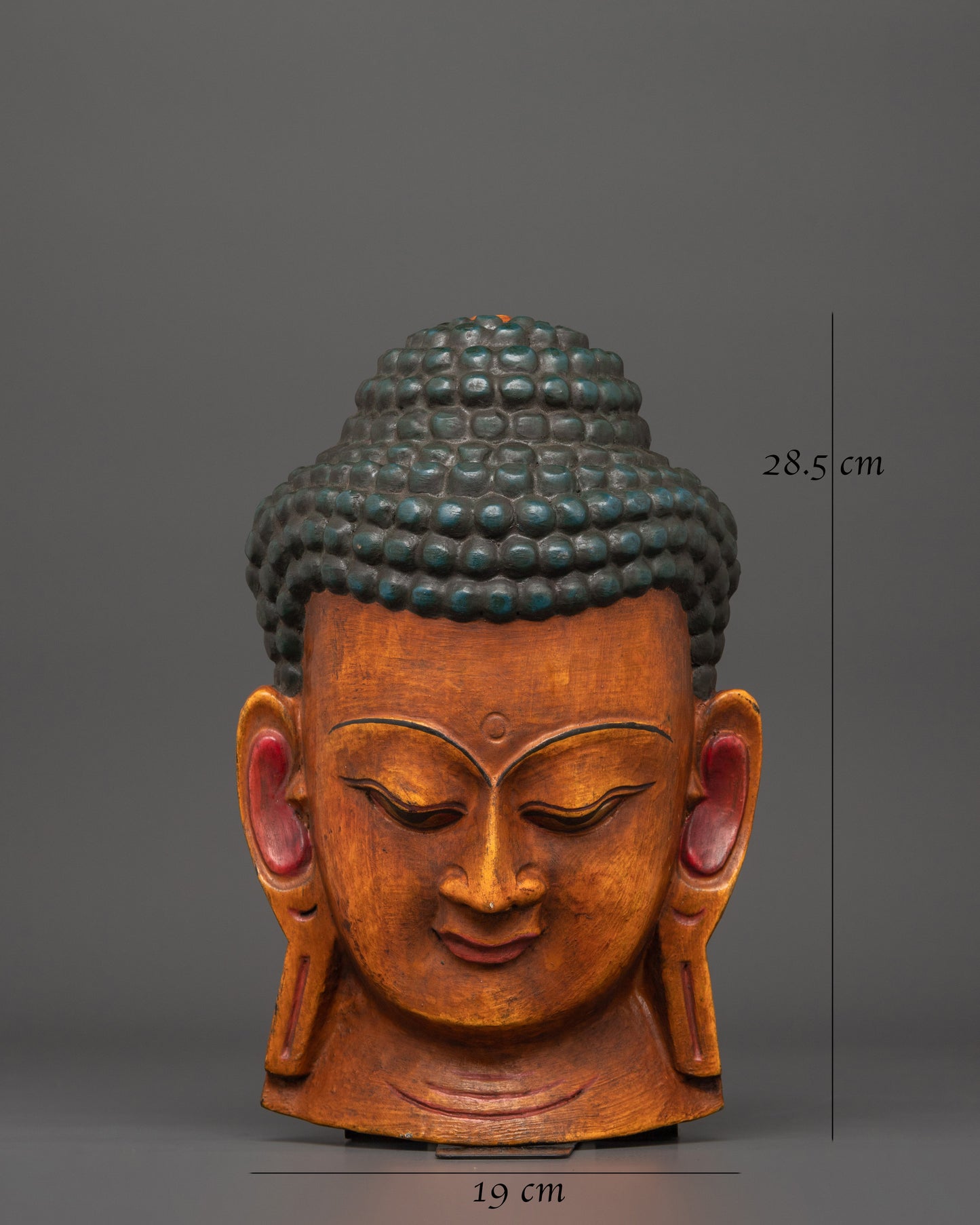 Buddha Wall Hanging Mask | A Symbol of Inner Peace and Enlightenment