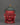 Buddha Red Wooden Wall Hanging Mask | Symbol of Serenity and Enlightenment