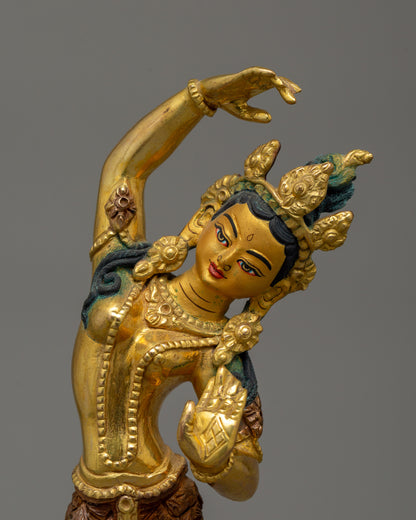 Standing Maya Devi Statue | Buddhist Art for Serenity and Devotion