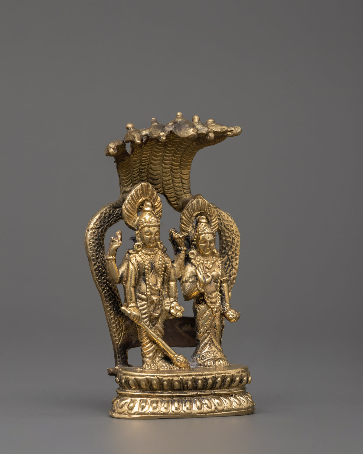 Brass Krishna and Radha | Puja & Altar Figurine