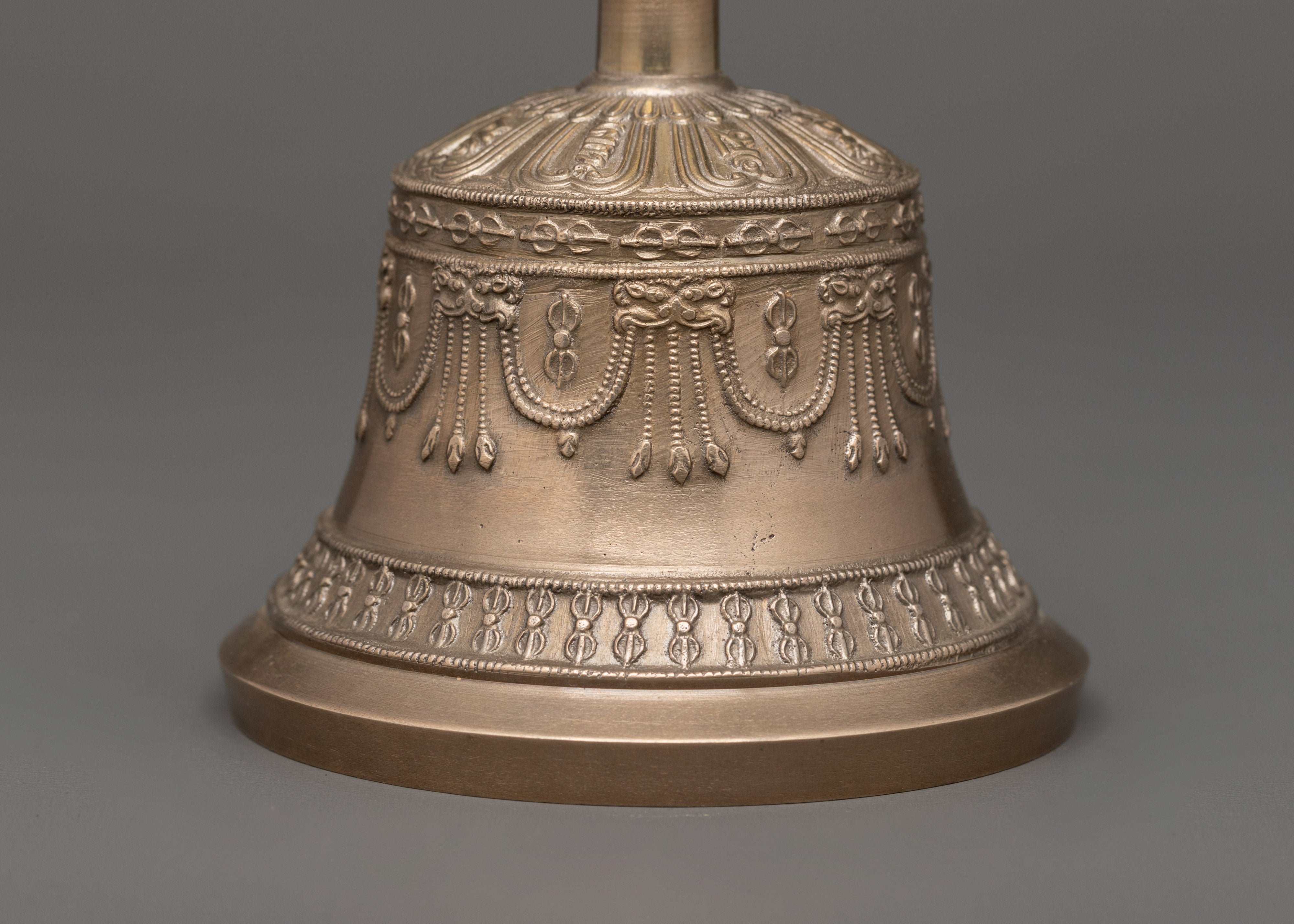 Tibetan Kansa Dorje and Drilbu Set | Vajra and Bell for Rituals