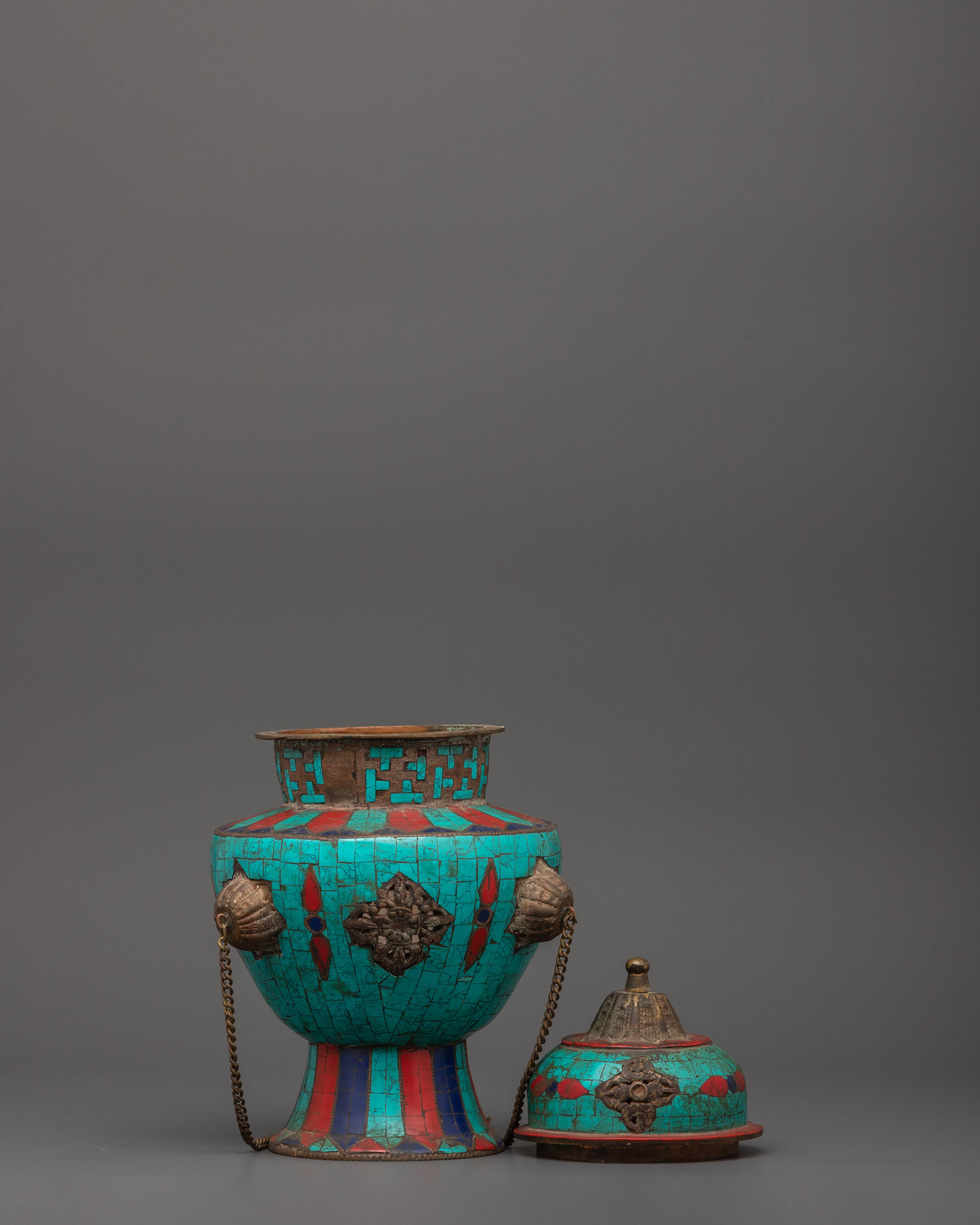 Tibetan Hanging Incense Burner | Sacred Ritual Burner