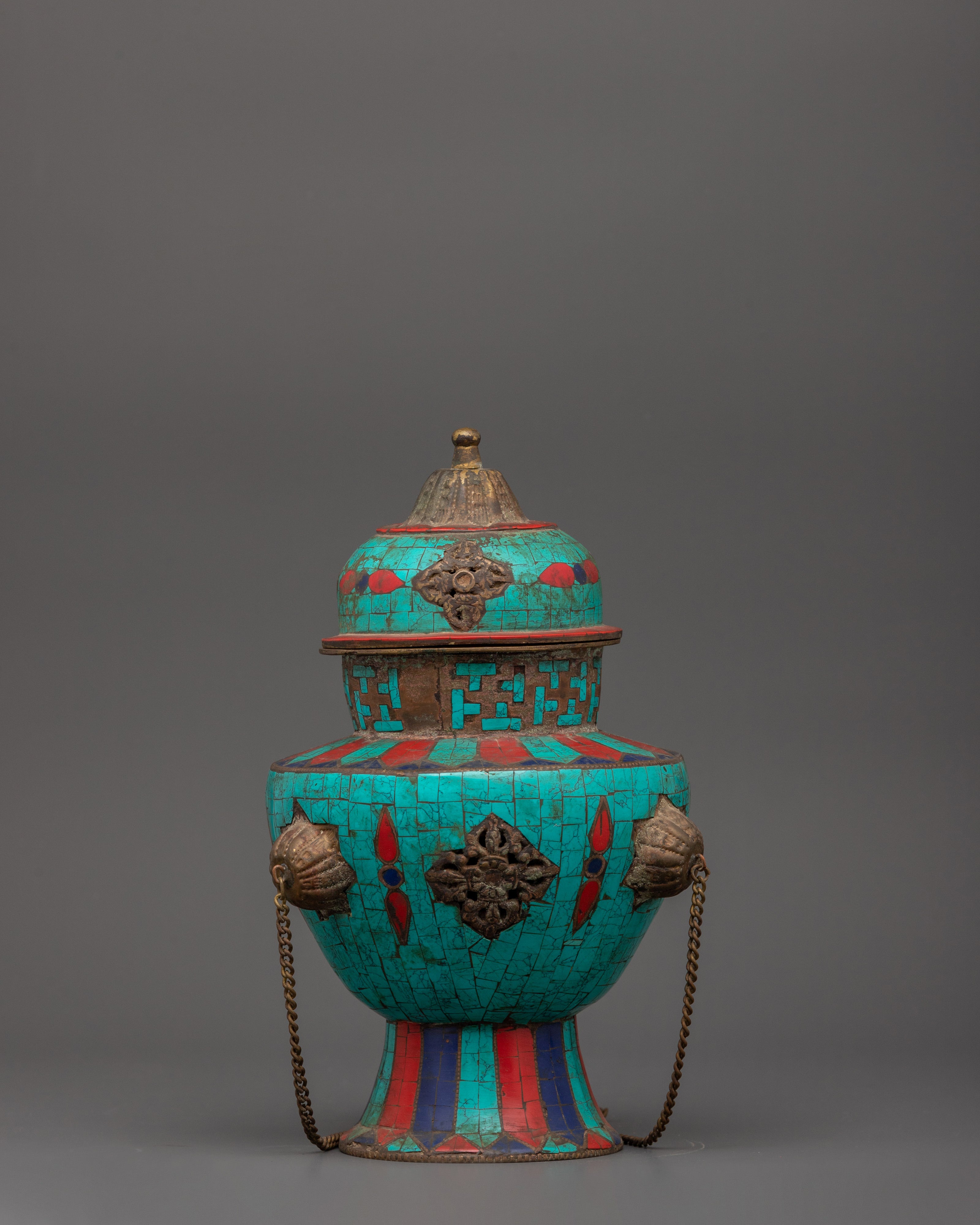 Tibetan Hanging Incense Burner | Sacred Ritual Burner